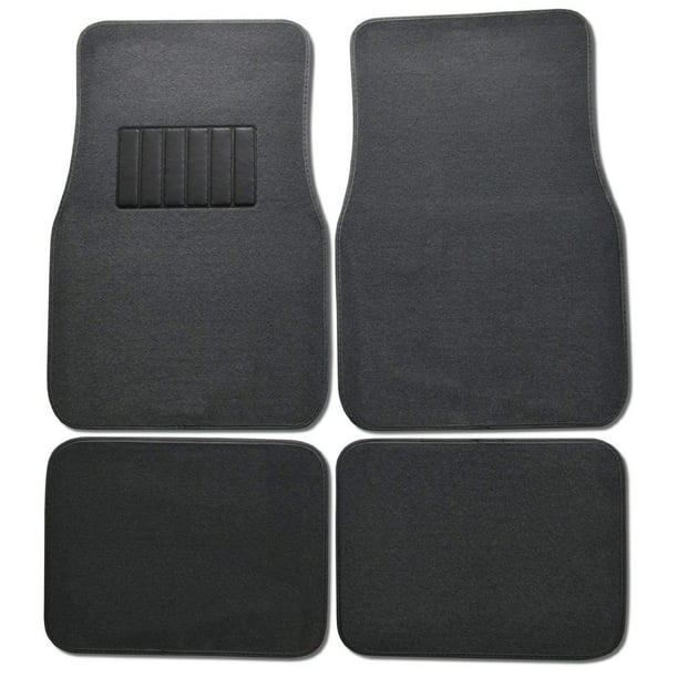 Pretty White Pink Flowers Car Carpet Floor Mats Interior Liners Front & Rear 4pc Pretty White Pink Flowers Car Carpet Floor Mats Interior Liners Front & Rear 4pc